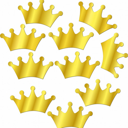 Set 10 Coronite decor 5x3 cm