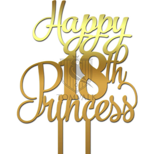 Topper Happy Birthday Pxc