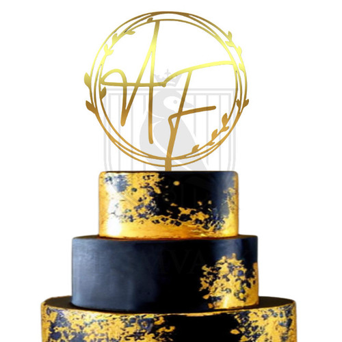 Topper tort nunta personalizat Iwr