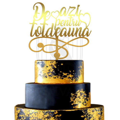 Topper nunta nepersonalizat, 