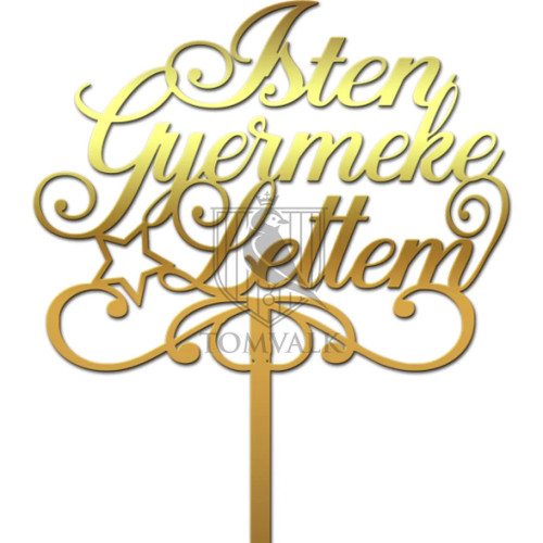 Botez, Topper tort „Isten gyermeke lettem” B, tomvalk.ro