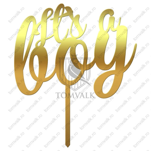 Botez, Topper tort Its A Boy II, tomvalk.ro