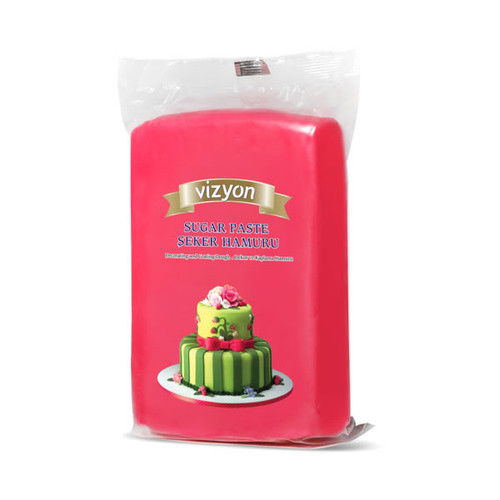 Pasta de zahar - FUSCHIA - 1 kg - Vizyon