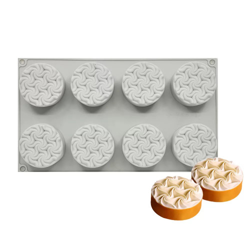 Forma de silicon Waves cu 8 cavitati