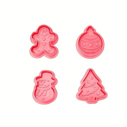 Set 4 decupatoare modele Craciun