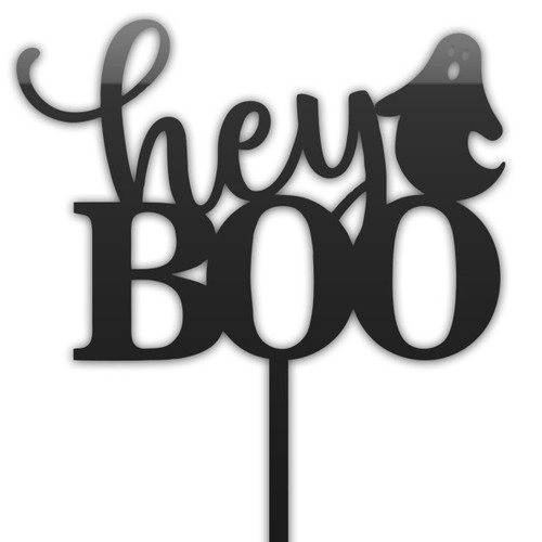 Topper pentru tort Hey BOO