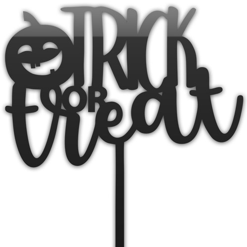 Topper Halloween, Topper pentru tort Trick or Treat, tomvalk.ro