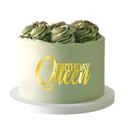 Cake Topper Birthday Queen