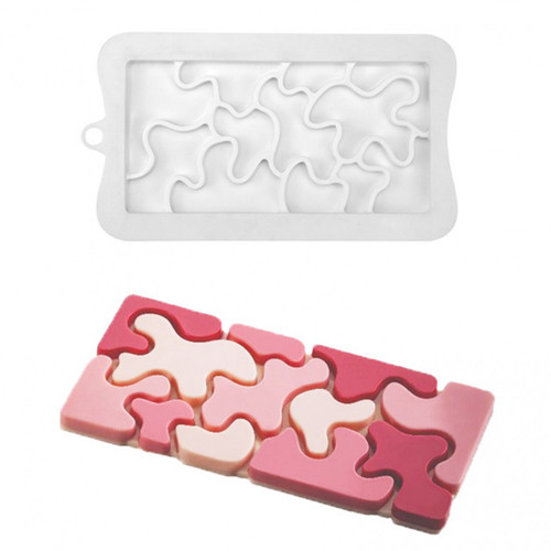 Forma silicon pentru tableta ciocolata - Puzzle