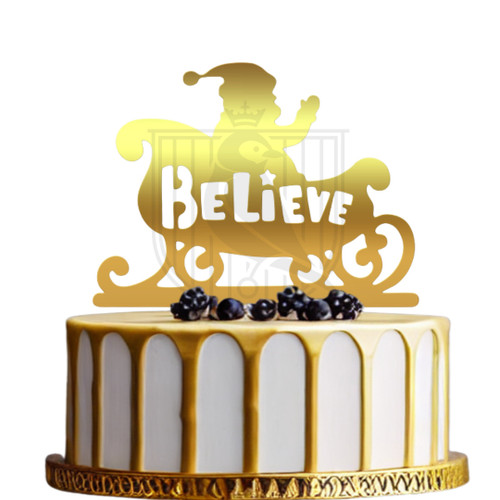Topper pentru tort Believe S