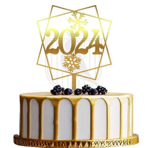 Topper pentru tort 2024 P
