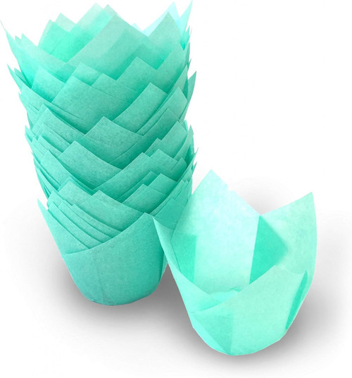Set 200 chese Tulip - Turcoaz