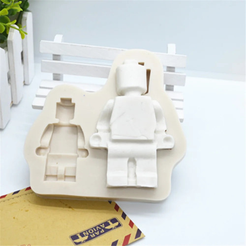 Matrita din silicon - 2 Robotei Lego