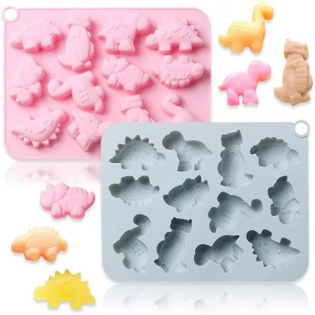 Forma de silicon Dinozauri cu 12 cavitati