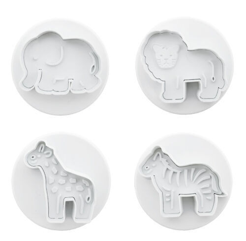 Set 4 decupatoare - Animale africane - T05223