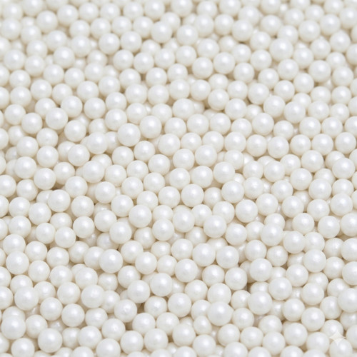 Perle din Orez Expandat 2 mm - ALB SIDEFAT - 0,5 kg, Dobryk
