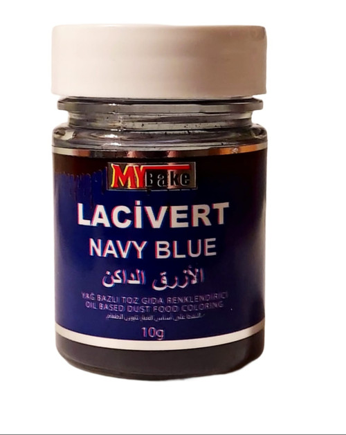 Colorant alimentar liposolubil - pudra - Albastru marin (Navy Blue) - MyBake - 10 gr