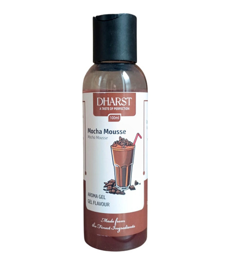 Ingrediente pentru cofetarie, Aromă gel termostabilă – Mocha Mousse – Dharst – 100 ml, tomvalk.ro