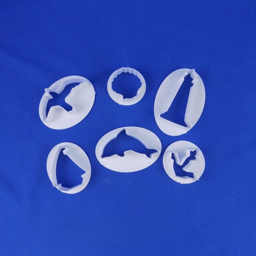 Set 6 decupatoare cu tematica marina - T09515