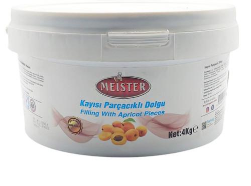 Crema umplutura, termostabila, cu bucati de fruct - CAISE - Meister  4 kg