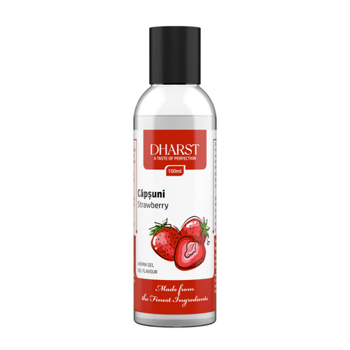 Aromă gel termostabilă Căpșune Dharst – 100 ml