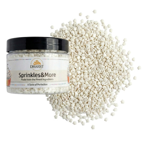 Sprinkles stelute Albe - 300 gr - Dharst