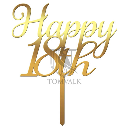 Topper tort Happy 18 Rk