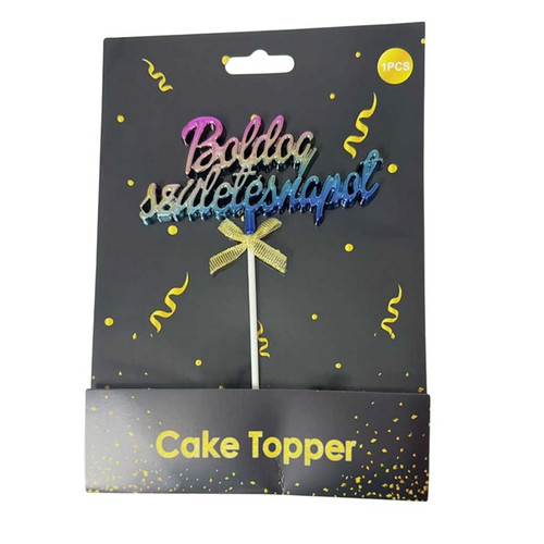 Topper tort Boldog szletsnapot - Rainbow - T090373