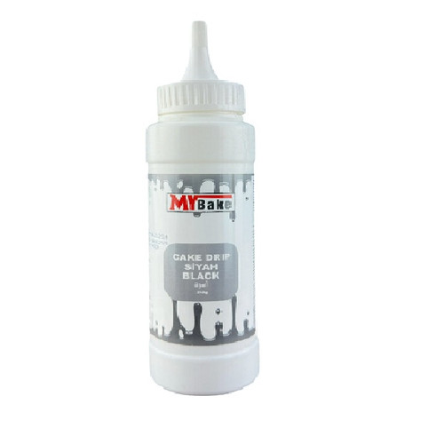 Cake Drip - Glazura de ciocolata - Negru - MyBake - 250g