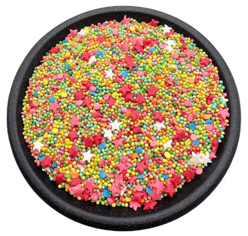 Sprinkles Foc de artificii nr 4 - Mix stelute, betisoare si bilute multicolore - 1Kg