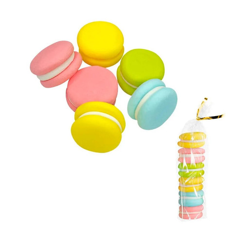 Decoratiuni comestibile din zahar - set Colorful Macarons M