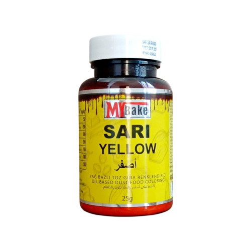 Colorant alimentar liposolubil - pudra - GALBEN - MyBake 25 gr