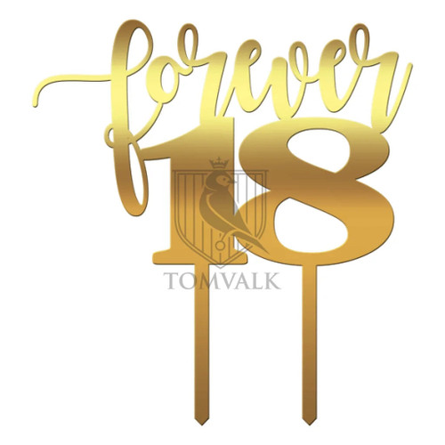 Topper tort Forever 18