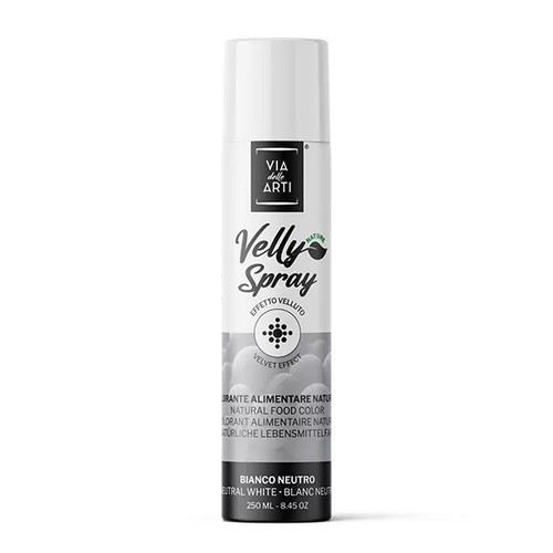 Via delle Arti, Colorant Spray Natural -Alb neutru - Catifea/Velvet  250 ml  Via delle Arti, tomvalk.ro