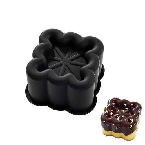Formă din silicon - Bento Cake - Patrat  12,4  12,4  7 cm