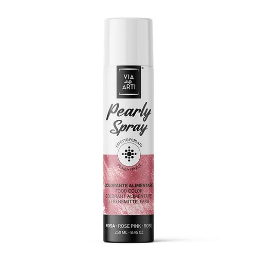 Colorant Spray Perlat Roz - 250 ml  Via delle Arti