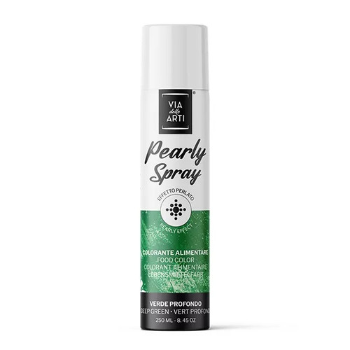 Colorant Spray Perlat Verde intens - 250 ml  Via delle Arti