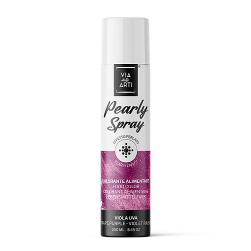 Via delle Arti, Colorant Spray Perlat Mov - 250 ml  Via delle Arti, tomvalk.ro