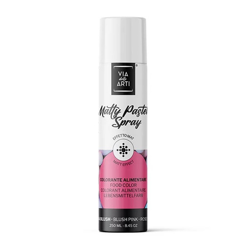 Via delle Arti, Colorant alimentar spray mat  Roz intens  250 ml  Via delle Arti, tomvalk.ro