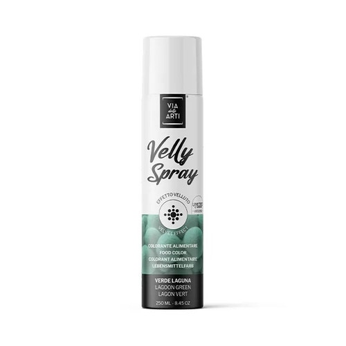Colorant Spray -Verde laguna - Catifea/Velvet  250 ml  Via delle Arti