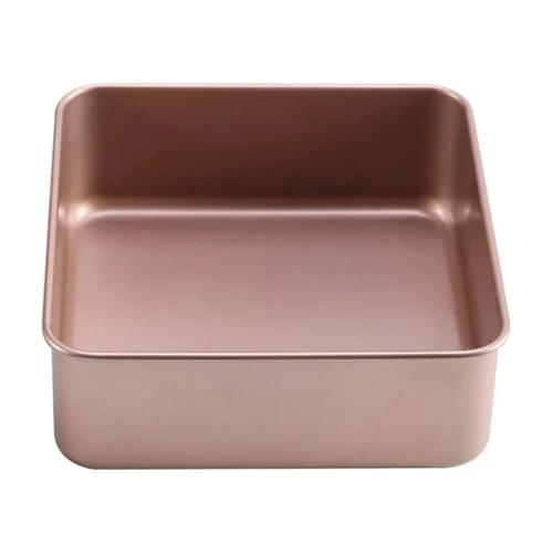 Tava Pătrată Non-Stick Rosegold pentru Copt  18 cm - W77138