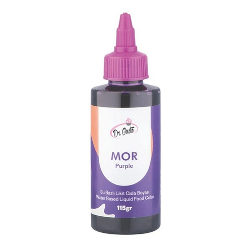 Colorant alimentar lichid pe baza de apa - Dr. Gusto - MOV - 115 gr