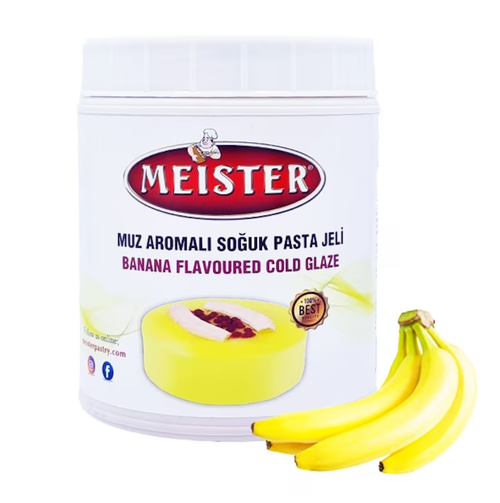 Glazura oglinda la rece - BANANA - 1 kg - Meister