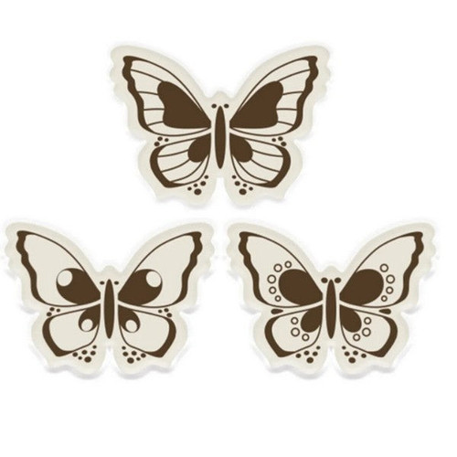 Decoratiuni din ciocolata - Fluture - cutie 288 buc