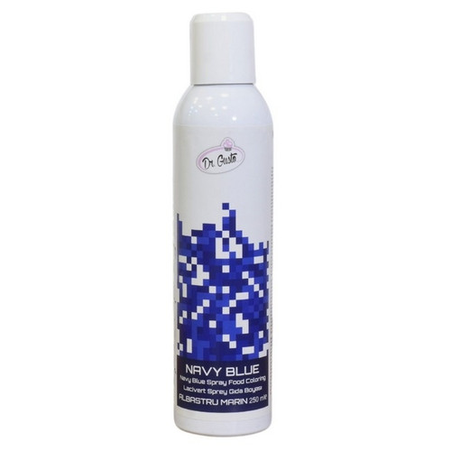 Coloranti alimentari, Colorant Spray - Albastru inchis mat - 250 ml - Dr.Gusto, tomvalk.ro