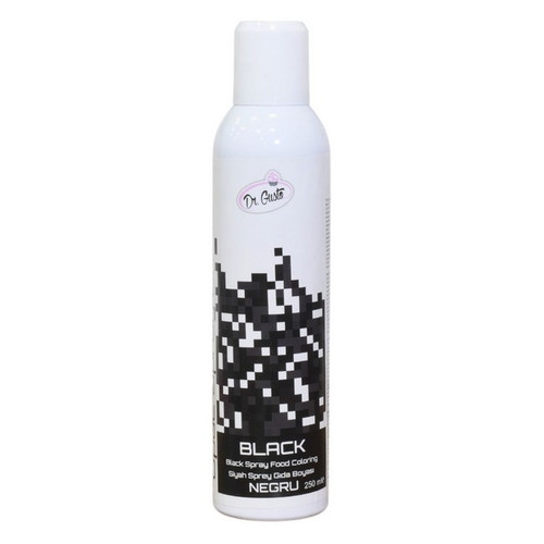 Colorant Spray - Negru mat - 250 ml - Dr.Gusto