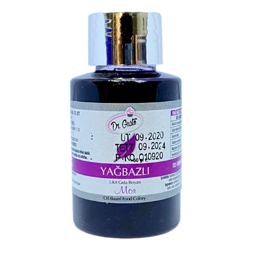 Colorant alimentar lichid liposolubil - Dr. Gusto - MOV - 50 gr