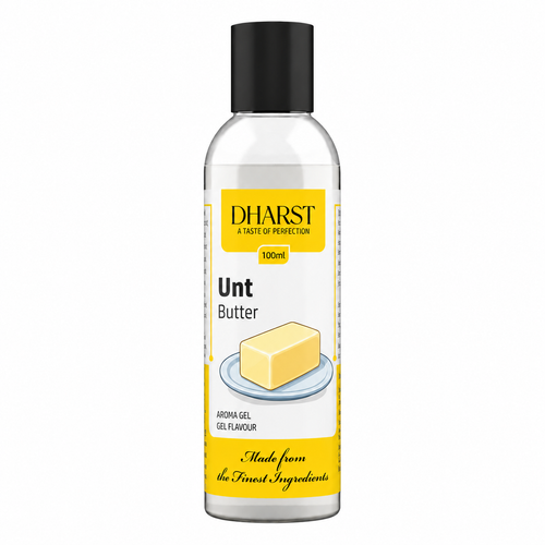 Dharst, Aromă gel termostabilă – Unt – Dharst – 100 ml, tomvalk.ro