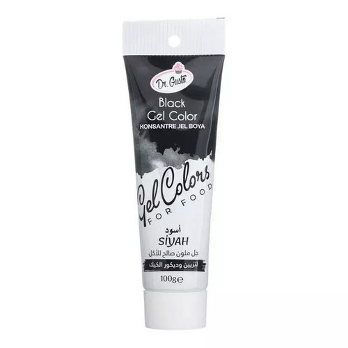 Colorant alimentar gel Dr.Gusto - NEGRU - 100g