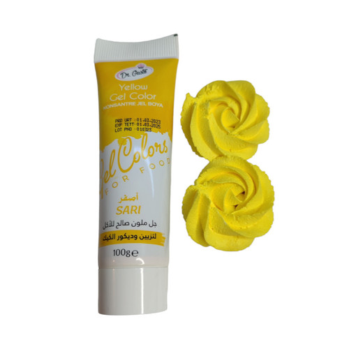 Colorant alimentar gel Dr.Gusto - GALBEN - 100g